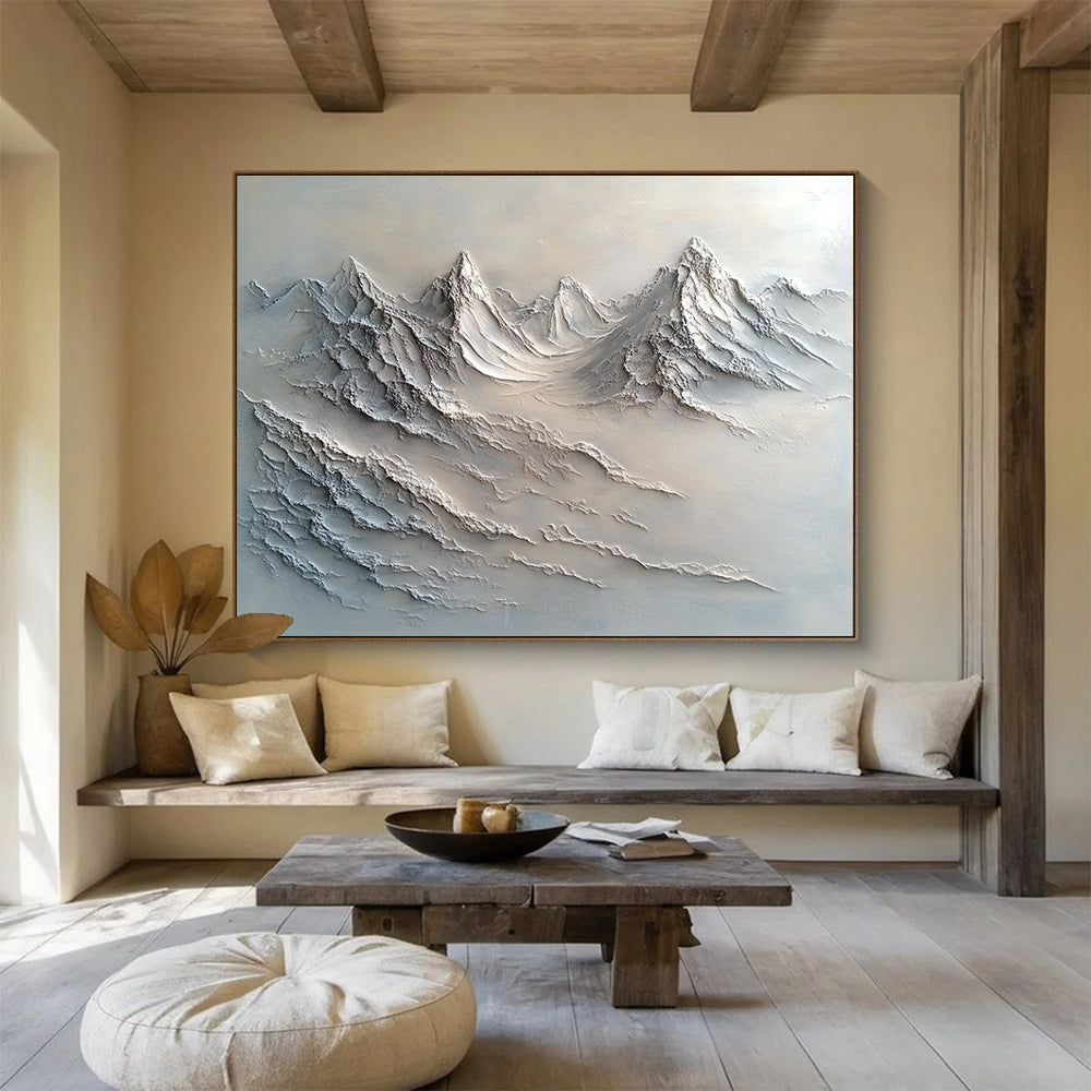 Textured Mountain Relief  Tactile Natural Grandeur ABS100