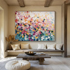Rainbow Dot Abstract Painting for Art - Lovers’ Studios YHT162