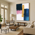 Color - Block Abstract Painting with Vibrant Hues WINK855
