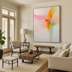 Fluid Abstract with Drips Painting for Contemporary Art Gallery Corridors GAB1226