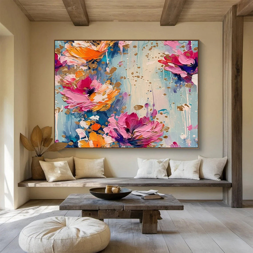 Colorful 3D Innovation Abstract Painting for Contemporary Art Galleries YHT307