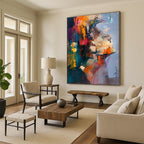 Dynamic Abstract Portrait of a Face Painting for Artistic Spaces HENG285