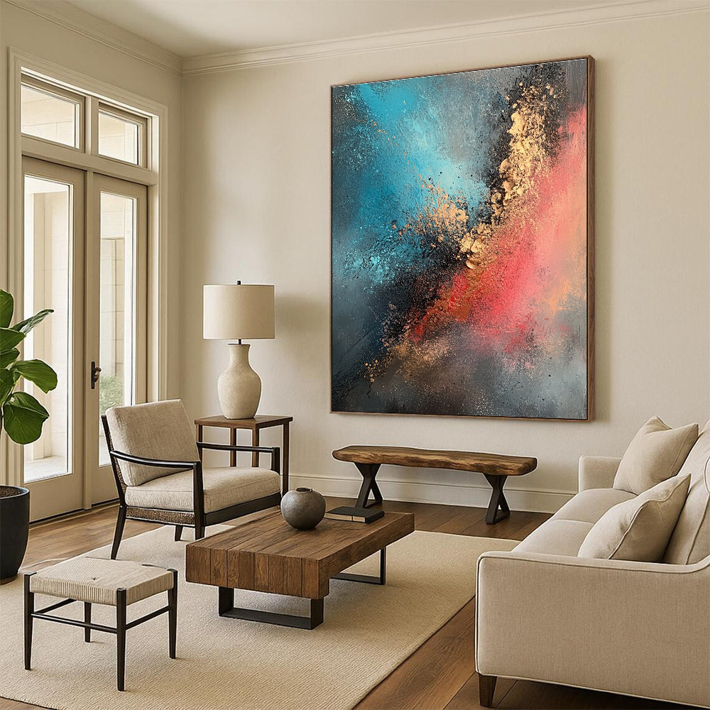 Celestial - Inspired Color - Blend Abstract Painting for Luxury Spas GAB0879