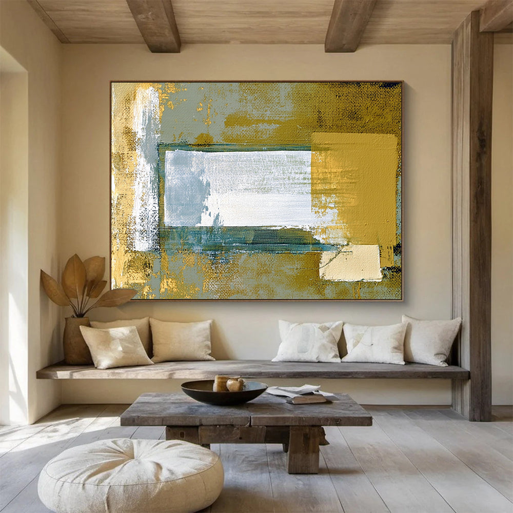 Abstract Gold and Gray - Modern Sophistication ABS017