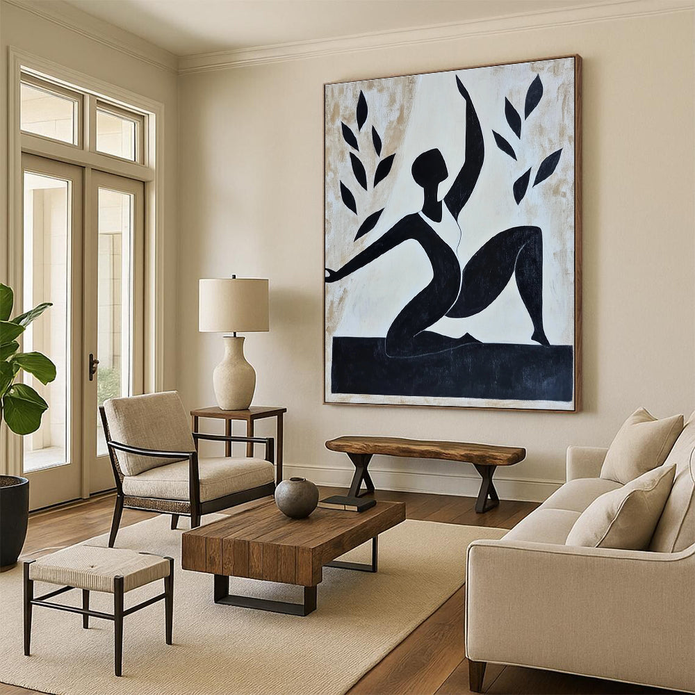Big Custom-Fit Abstract Wall Art for Hallway & Entryway GAB0439