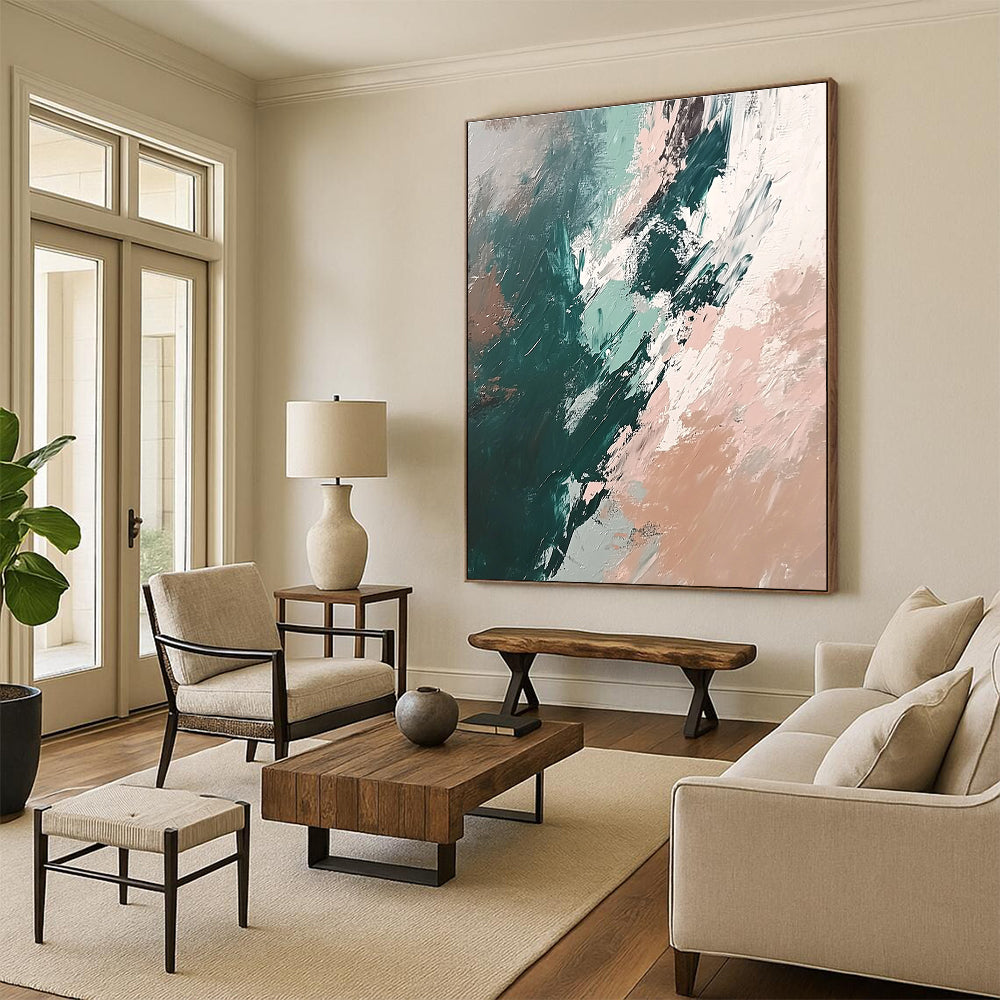 Abstract Brushstrokes Expressive Abstract Painting for Artistic Interiors GAB1484