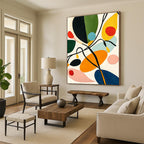 Colorful Organic Shapes - Playful Abstract Art GAB0403