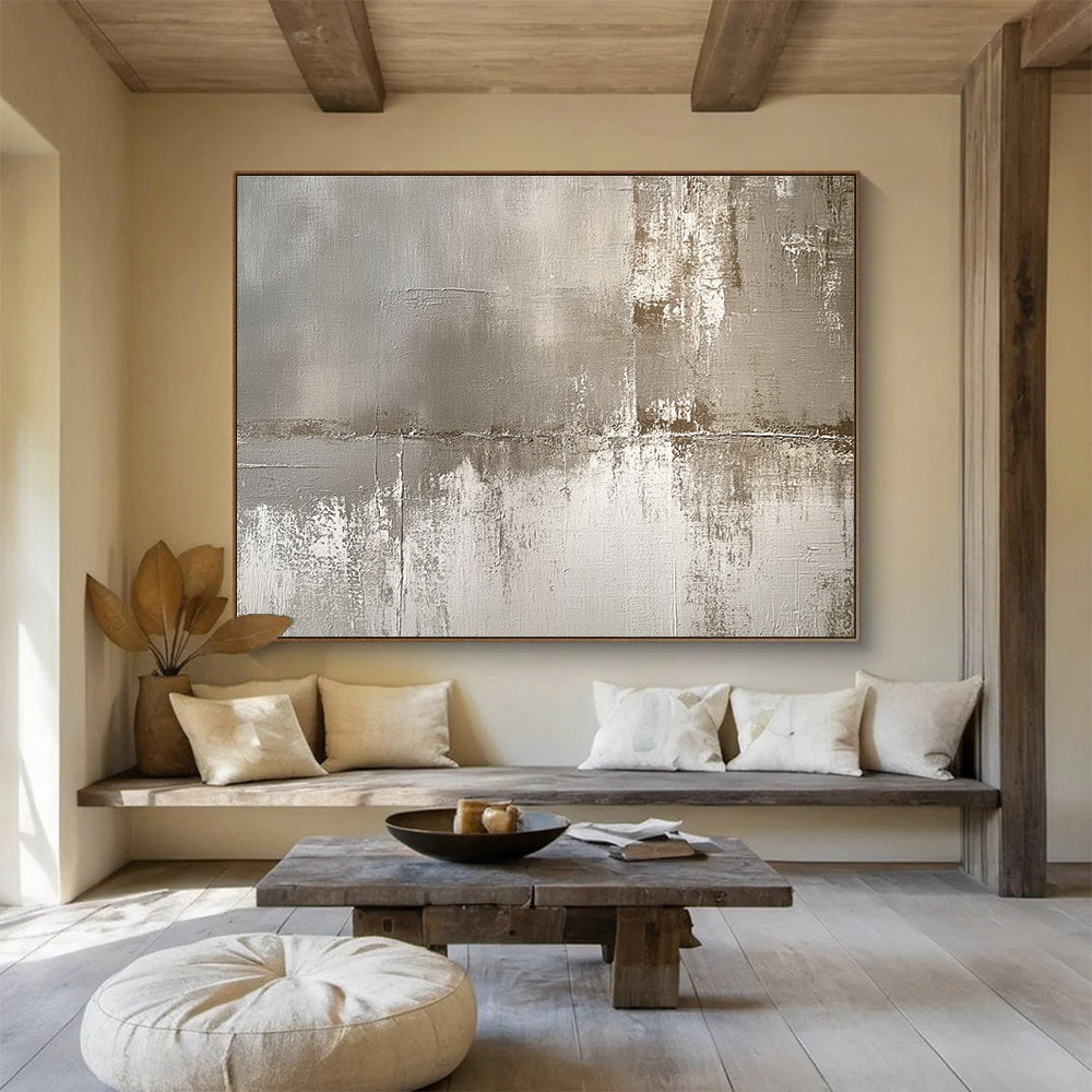 Textured Gray Abstract  Industrial Chic ABS037