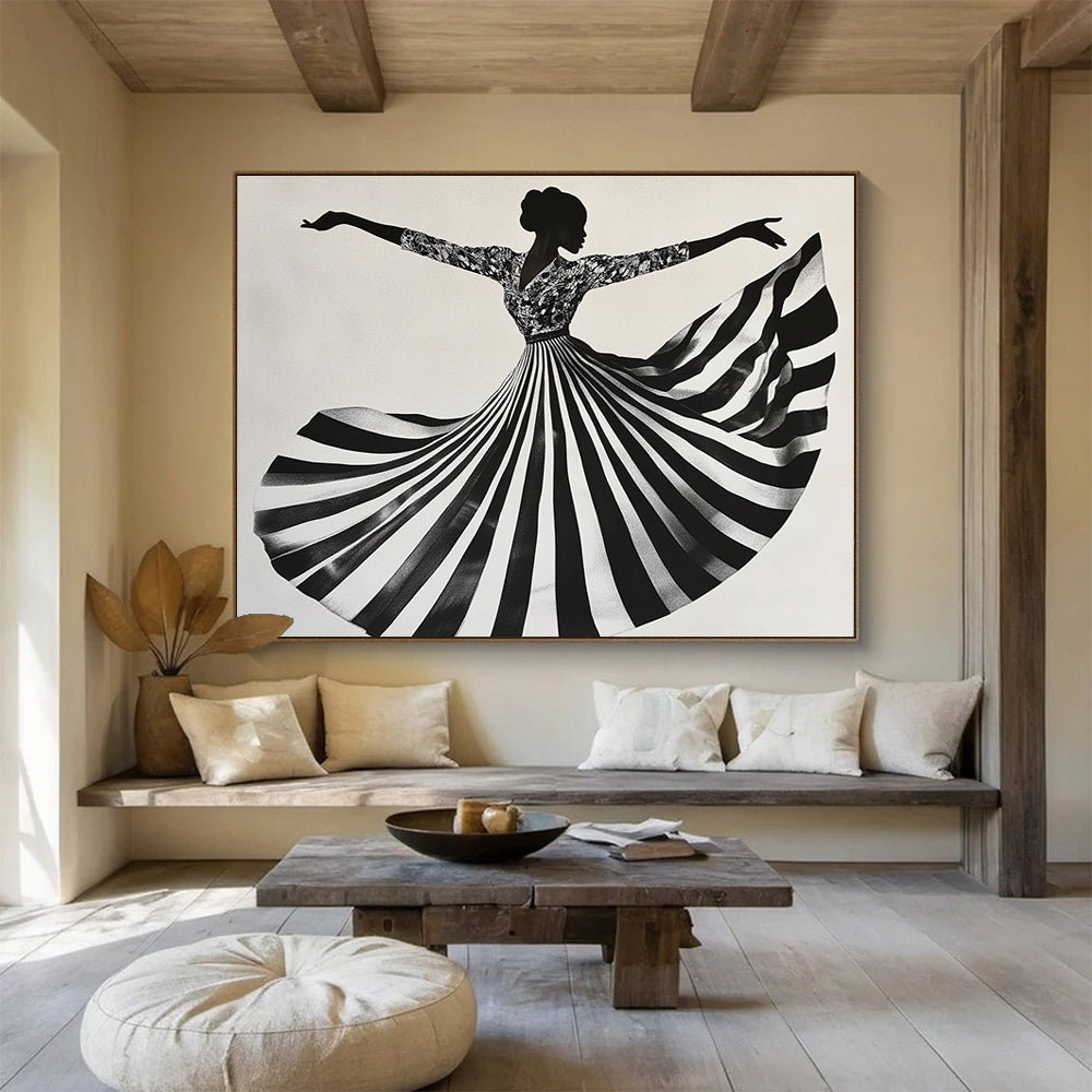 Dancing Silhouette - Grace in Motion ABS020