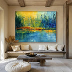 Colorful Landscape Abstract  Dreamy Nature ABS110