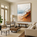 Textured Landscape - 3D Effect Abstract Painting GAB0610
