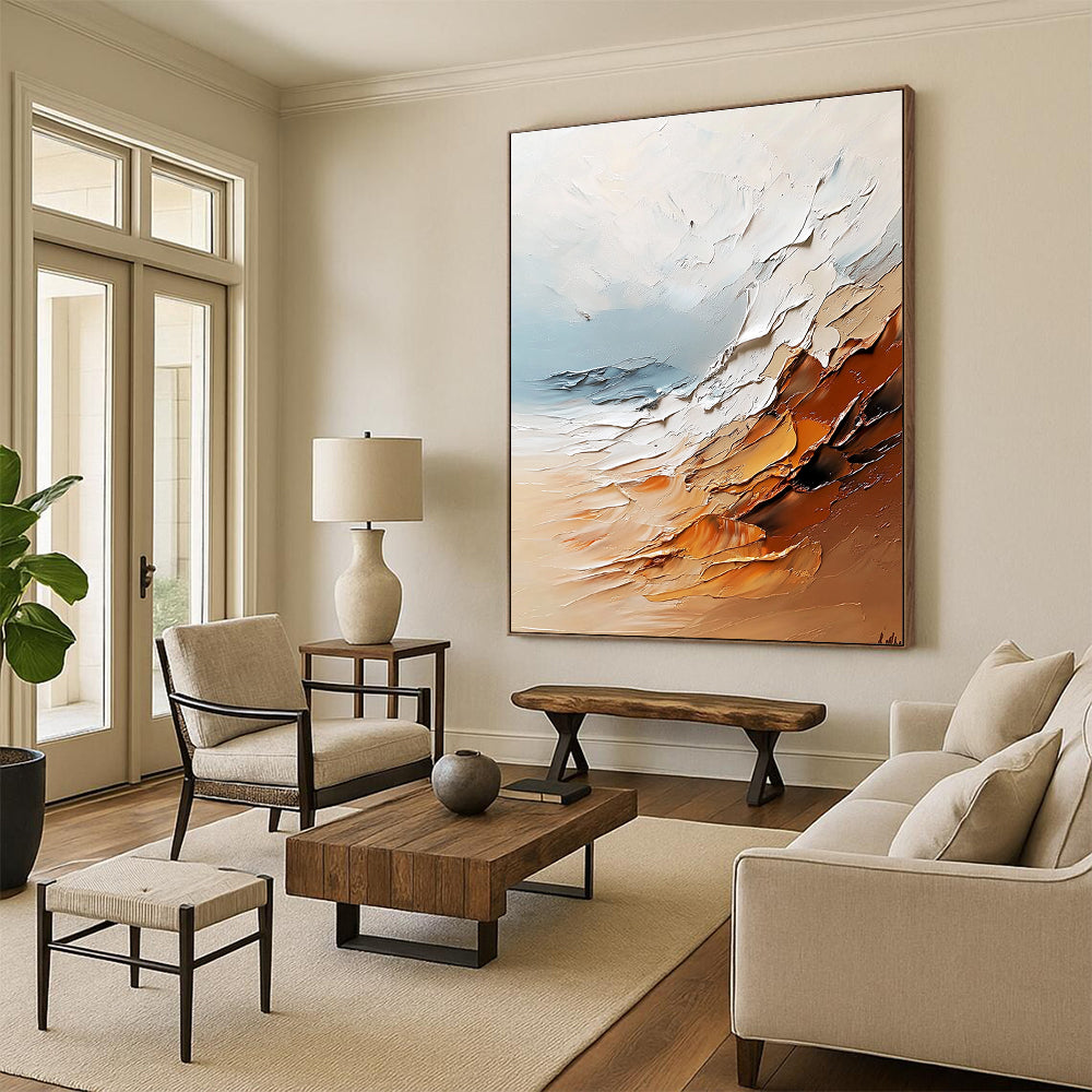 Textured Landscape - 3D Effect Abstract Painting GAB0610
