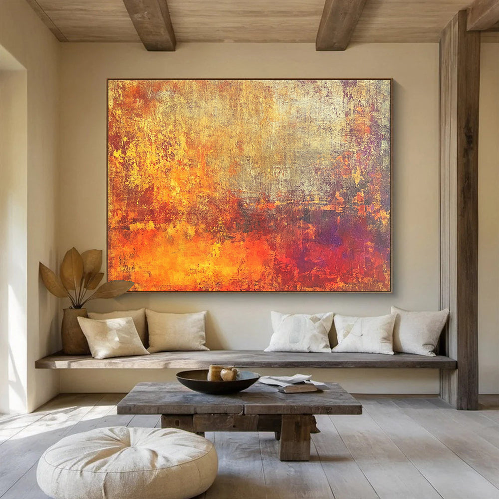 Warm Toned Abstract - Emotions in Heat ABS024