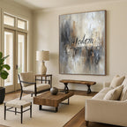 Abstract “Modern” Text Painting for Contemporary Design Studios GAB1235