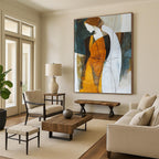 Abstract Figures in Color Painting for Modern Living GAB0716