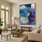 Collage - Style Abstract Painting for Art - Centric Cafes GAB1054