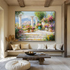 Classical Garden with Columns  Timeless Beauty ABS059