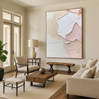 Pastel Abstract Petals Painting with Delicate Beauty WINK427