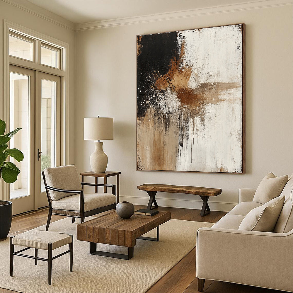 Splash Abstract Painting with Dynamic Energy WINK773