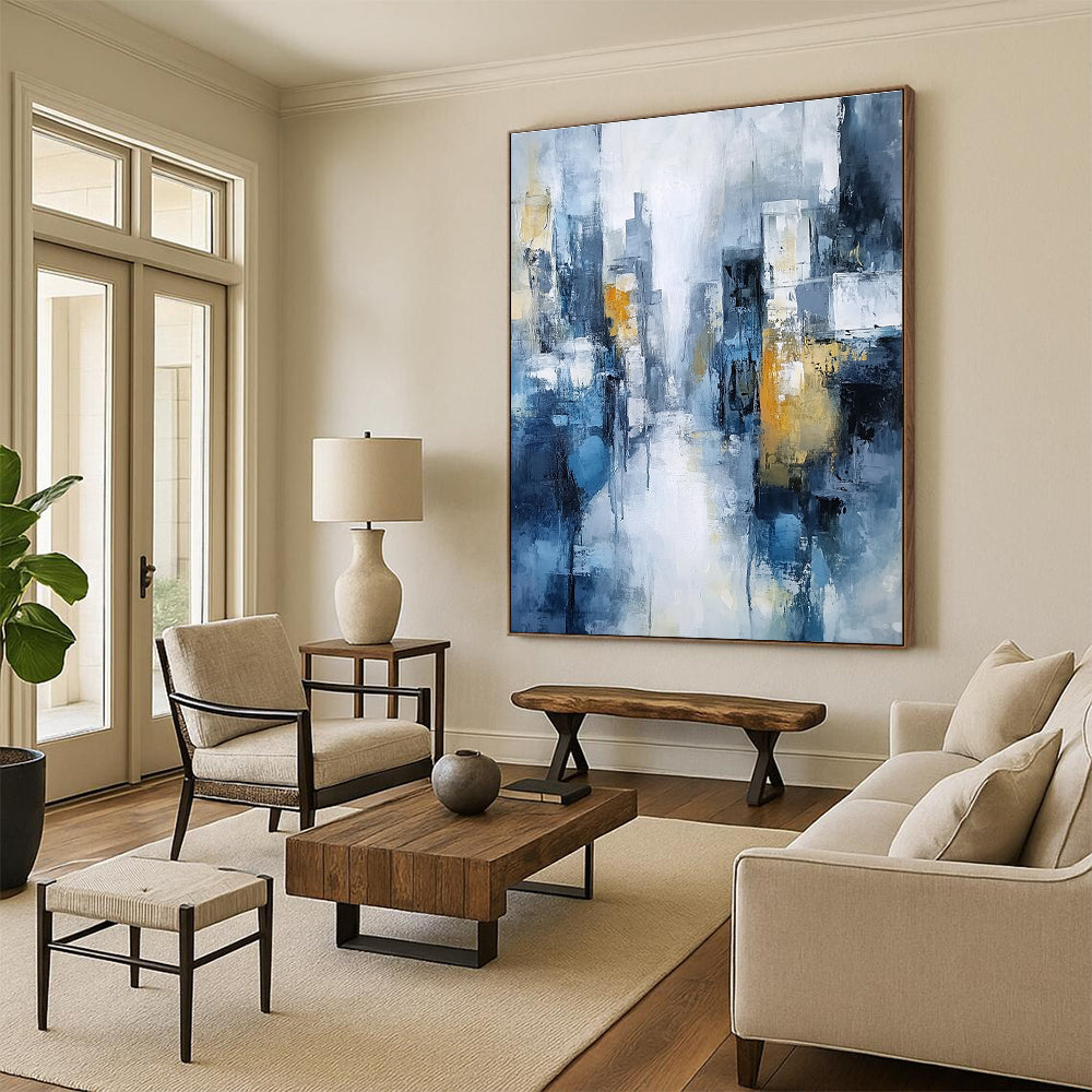 Cityscape Abstract Painting for Modern Lofts GAB0749