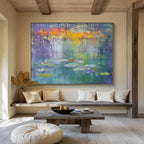 Abstract Water Lilies - Reimagining a Classic ABS025