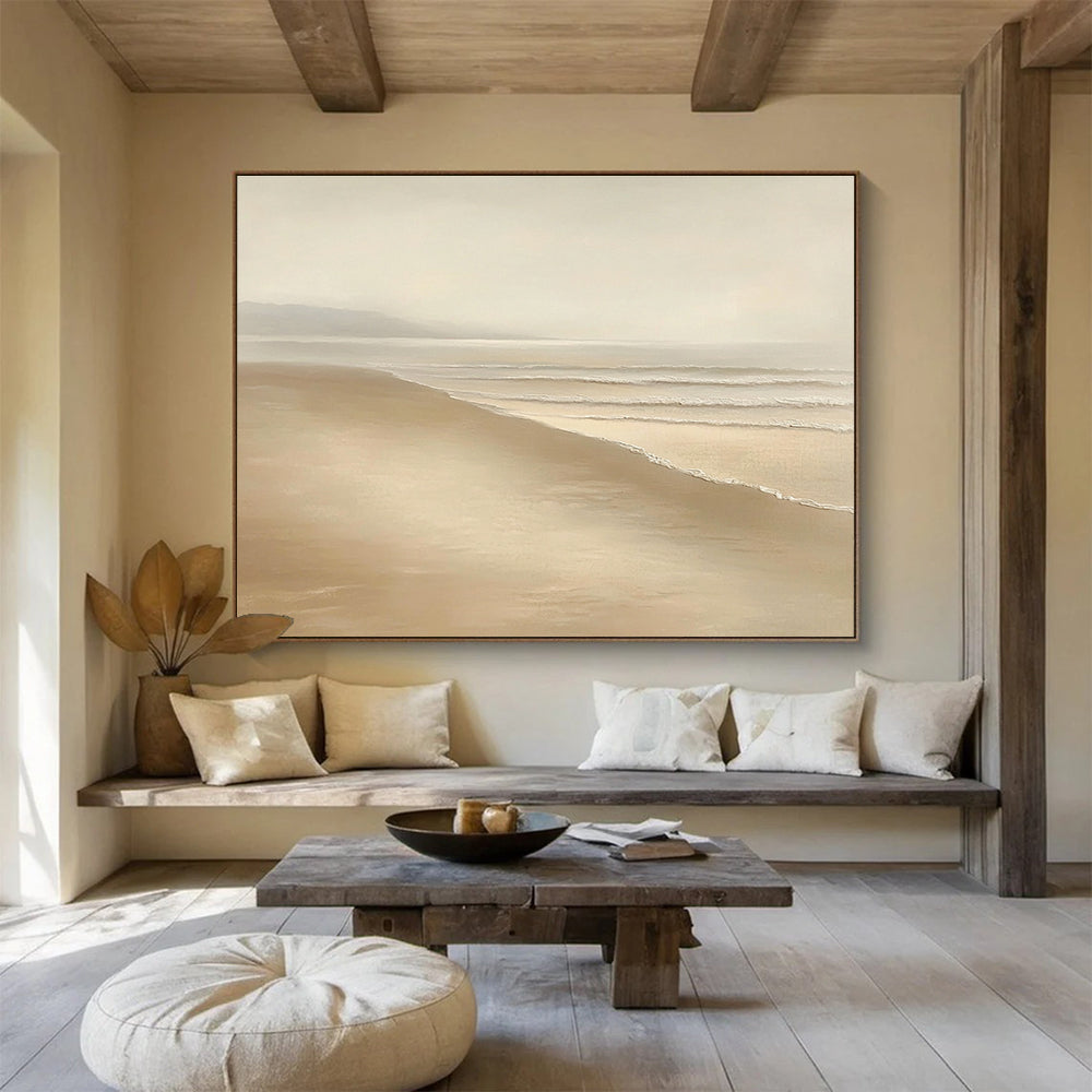 Minimalist Beach - Serene Simplicity ABS016