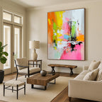 Colorful Horse Abstract Painting with Wild Spirit WINK716