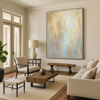 Soft Gradient Abstract Painting with Dreamy Serenity WINK764