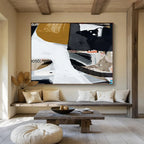 Collage - Style Abstract Painting for Creative Studios YHT127