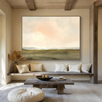 Vast Field Abstract Painting for Country - Style Living Rooms YHT121