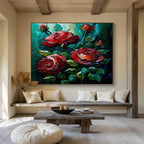 Sea Wave Power Abstract Painting for Nautical - Themed Home Theaters YHT306