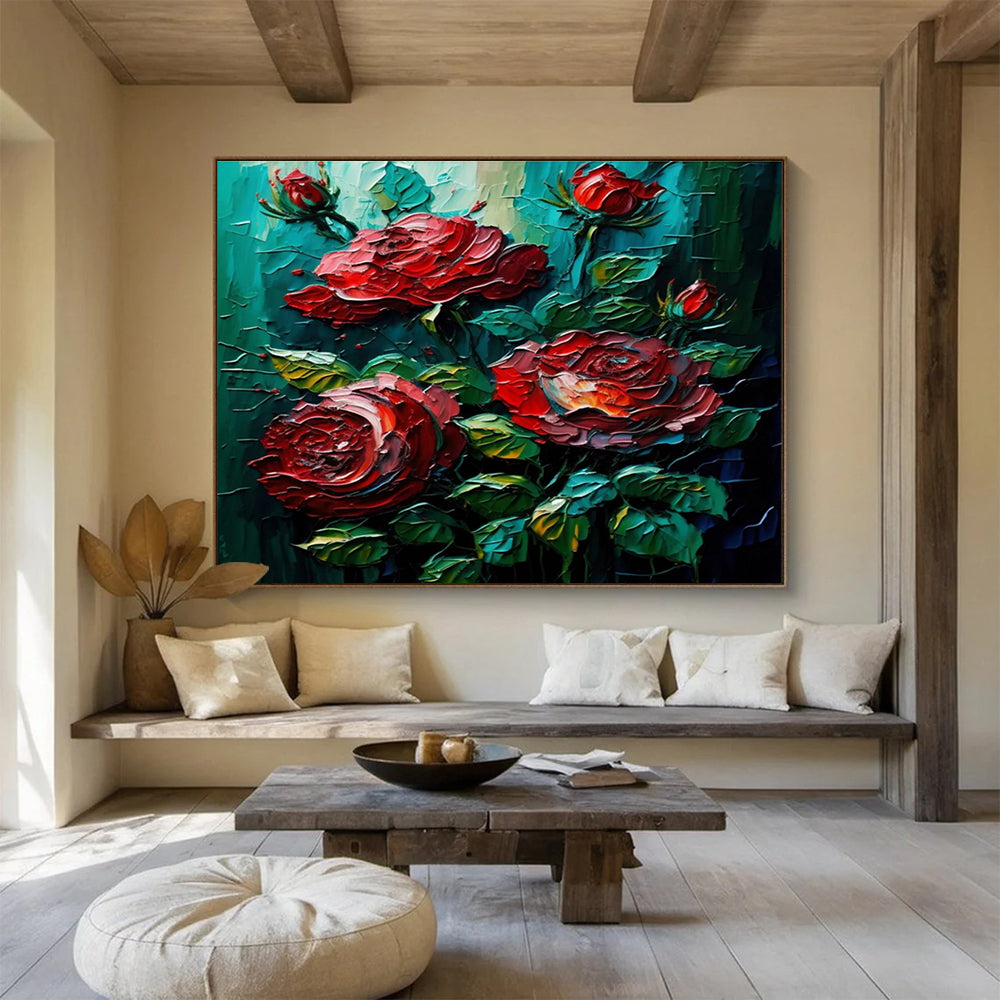 Sea Wave Power Abstract Painting for Nautical - Themed Home Theaters YHT306