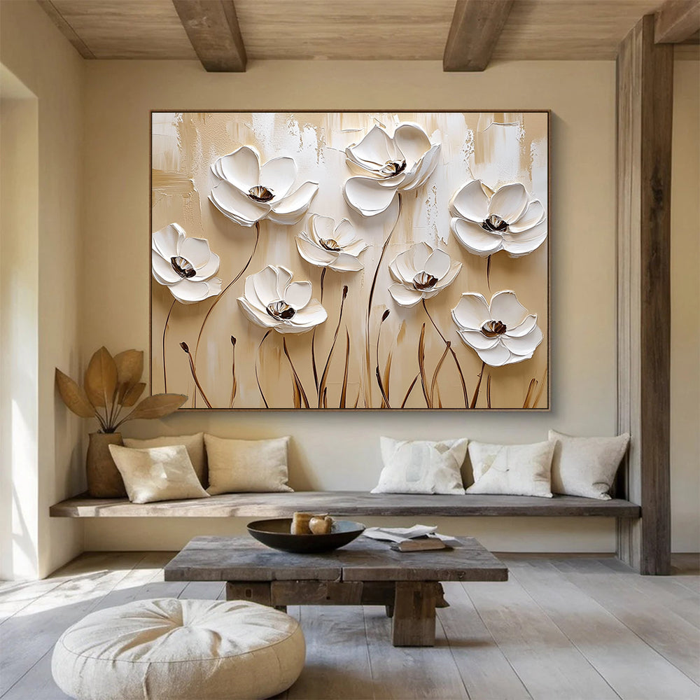 White Flower Field - a Symbol of Purity ABS005