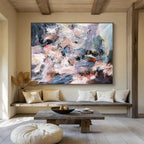 Vivid Chaos Abstract Painting for Creative Art Studios YHT151