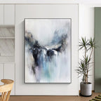 Waterfall Abstract - Ethereal Landscape Art GAB0547