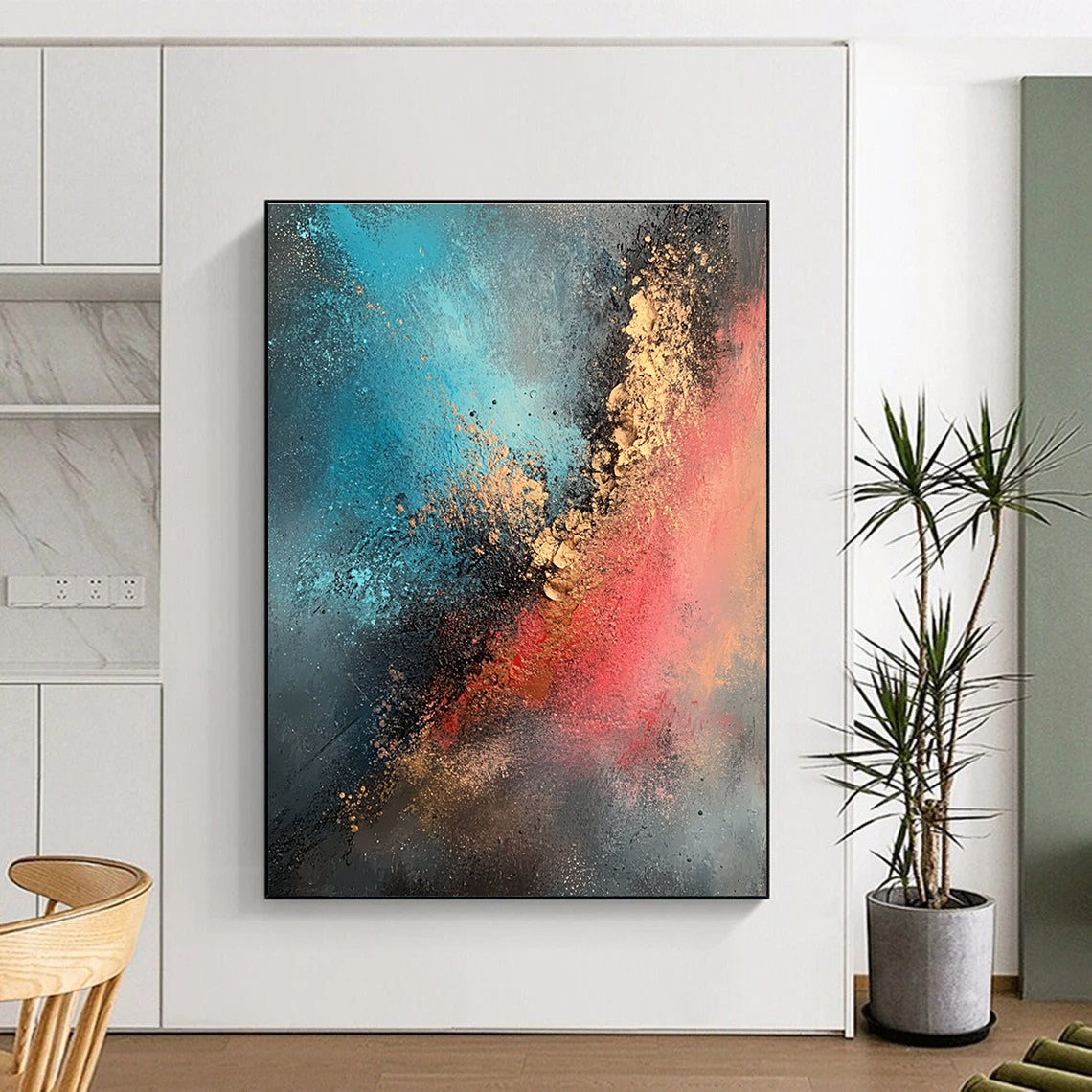 Celestial - Inspired Color - Blend Abstract Painting for Luxury Spas GAB0879