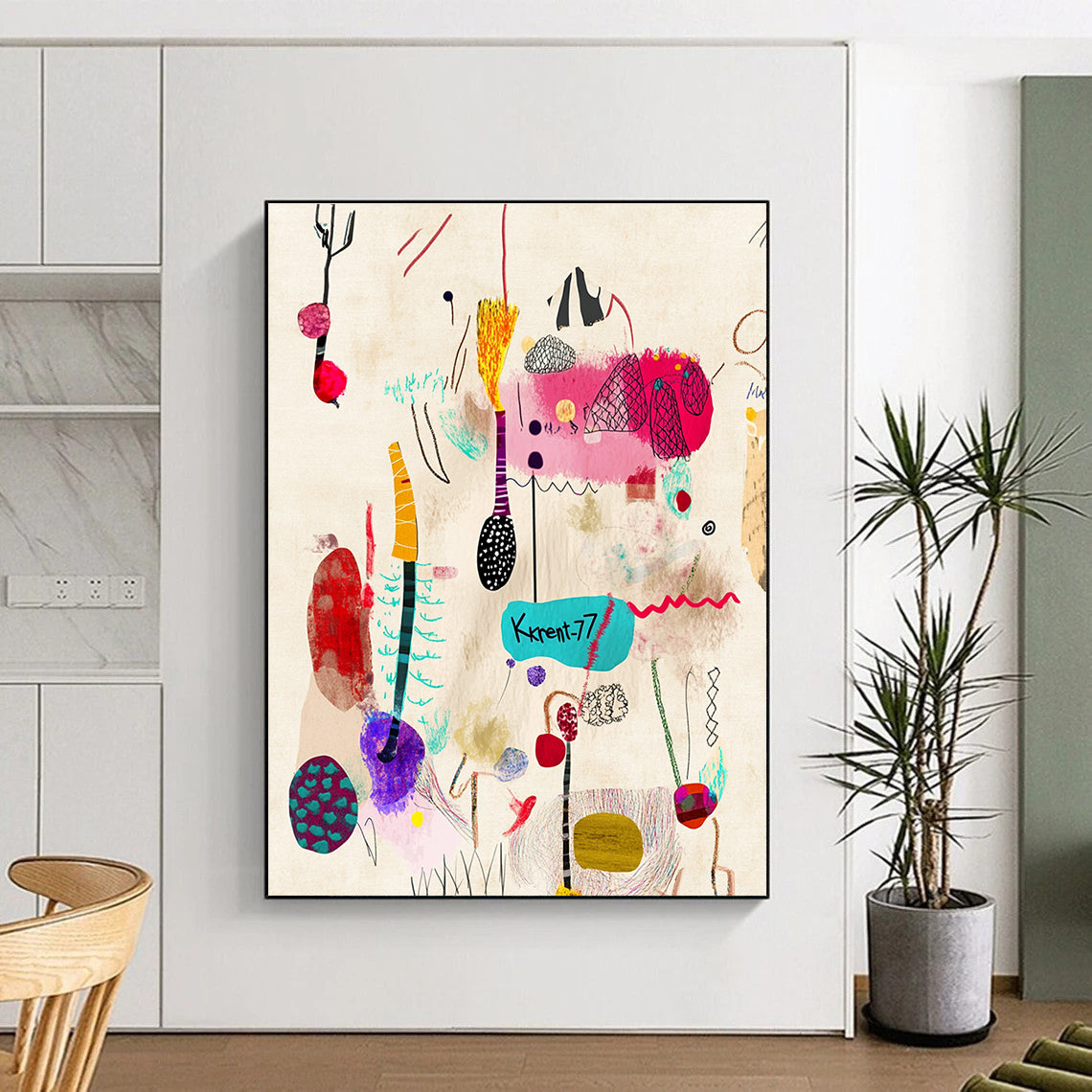 Eclectic Abstract Doodles - Spontaneous Creative Art GAB0396