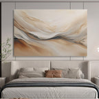 Flowing Neutral Abstract  Serene Movement ABS039