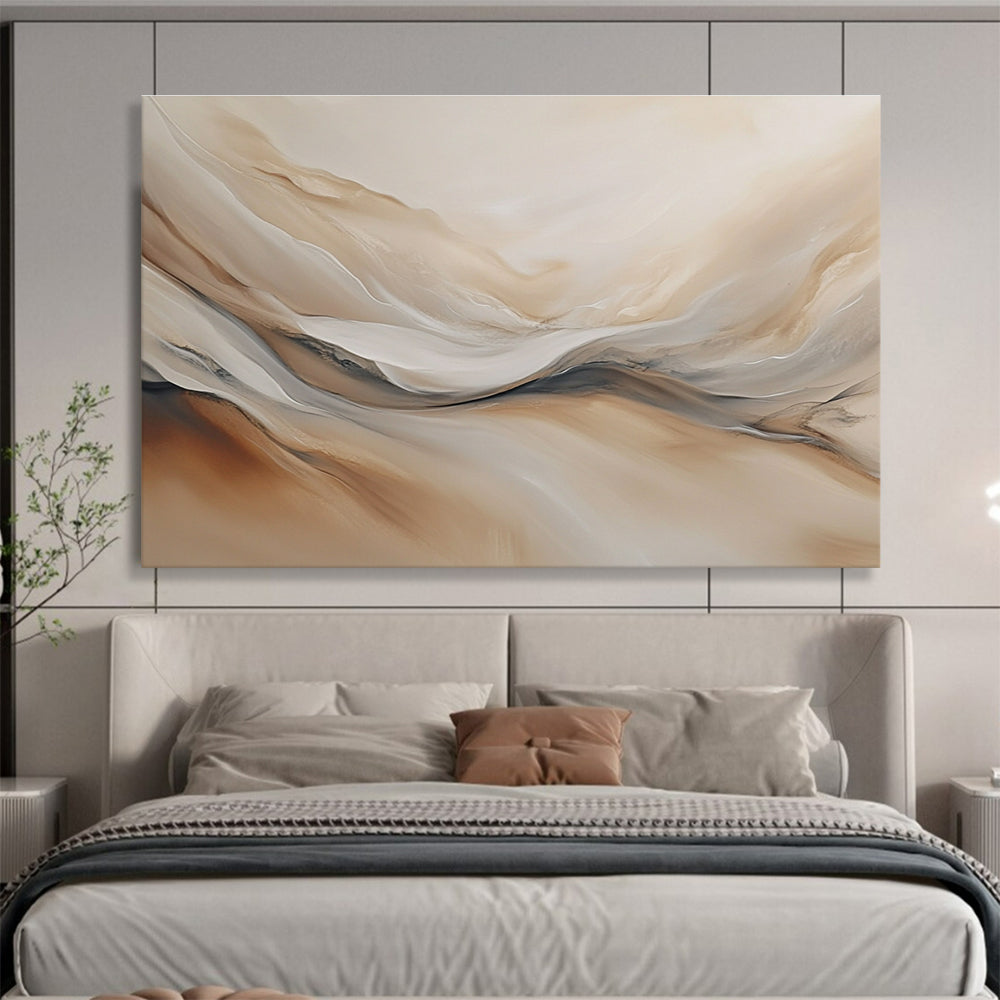 Flowing Neutral Abstract  Serene Movement ABS039