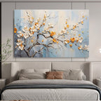 Blooming Tree Abstract Painting for Minimalist Interiors YHT202