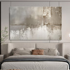 Textured Gray Abstract  Industrial Chic ABS037