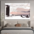 Elegant Tone Abstract Painting for Sophisticated Lounges YHT143