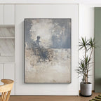 Shadowy Figure Abstract - Introspective Human Form Art GAB0504