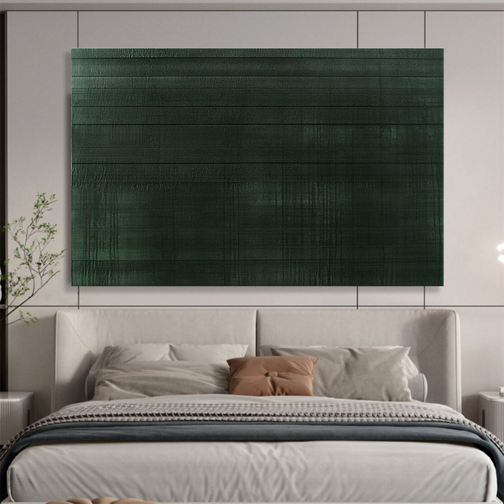 Dark Green Textured Stripes  Subtle Sophistication ABS050