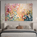 Pastel Dot Abstract Painting for Feminine Boutiques YHT166