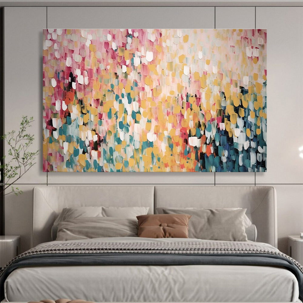Pastel Dot Abstract Painting for Feminine Boutiques YHT166