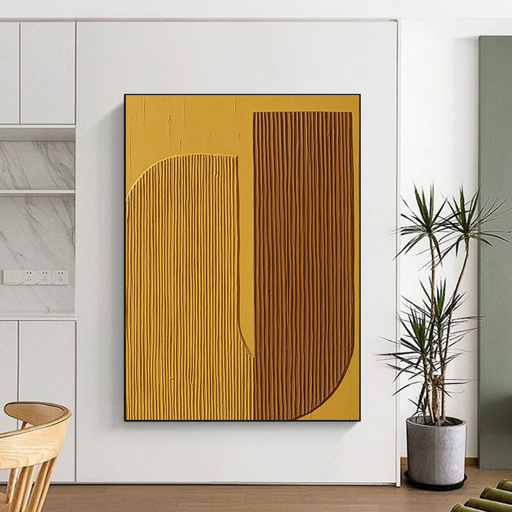Textured Geometric Shapes - Minimalist Abstract Art GAB0428