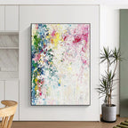 Colorful Splatter Abstract Painting for Vibrant - Styled Studios GAB1060