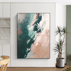 Abstract Brushstrokes Expressive Abstract Painting for Artistic Interiors GAB1484