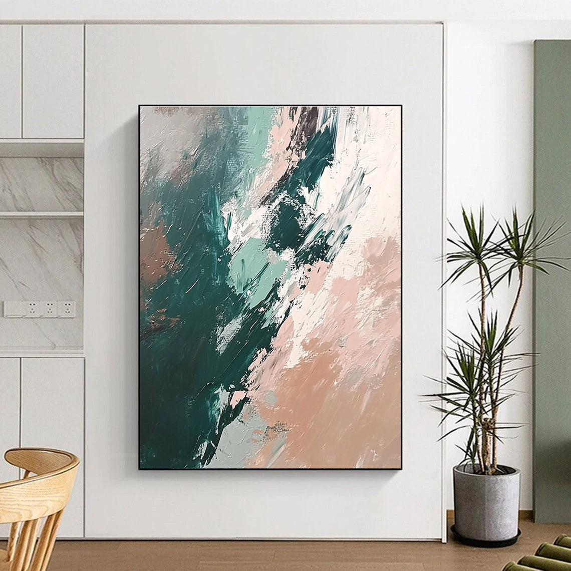 Abstract Brushstrokes Expressive Abstract Painting for Artistic Interiors GAB1484